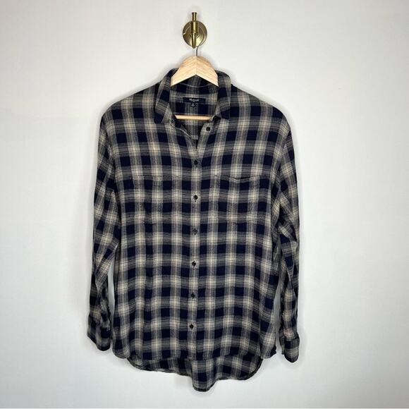 Madewell Lightweight Flannel Shirt - Picture 2 of 5